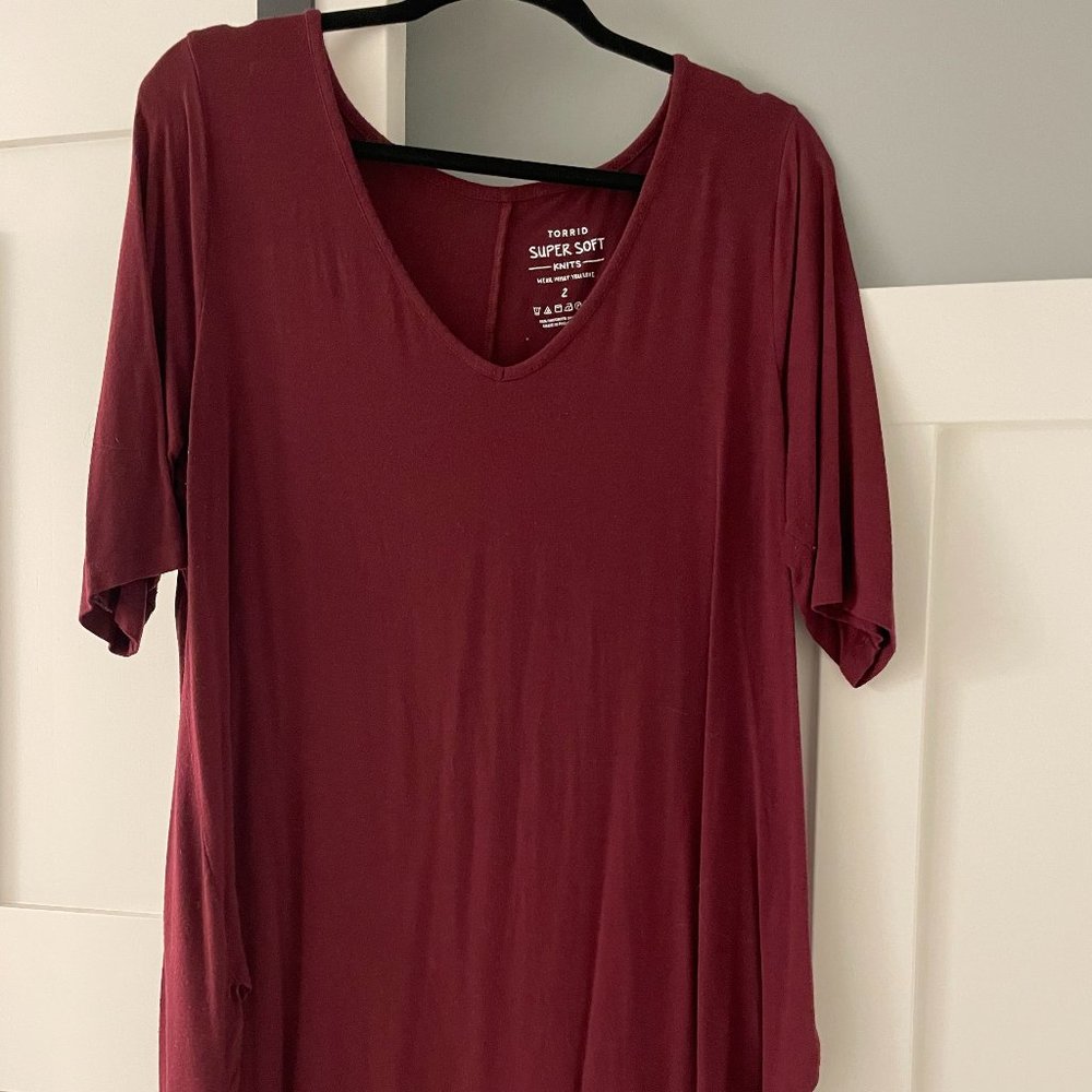 Torrid - Super Soft Favorite Tunic - Size 2